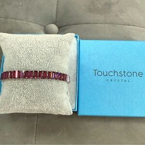 Touchstone Crystal LUXE Bracelet AMETHYST 2272B